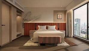 套房, 1 間臥室 | 熨斗/熨衣板、免費無線上網