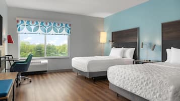 Room, 2 Queen Beds, Accessible (Roll-In Shower) | Free WiFi