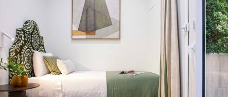 2 dormitorios, tabla de planchar con plancha, wifi y ropa de cama