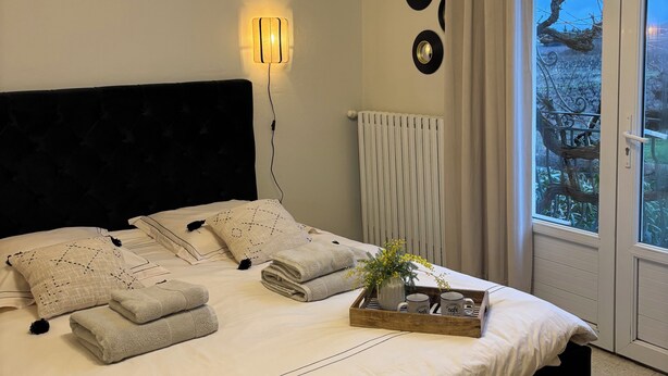 Dobbeltrom – deluxe, aircondition, utsikt mot vingård | Wi-fi (inkludert)