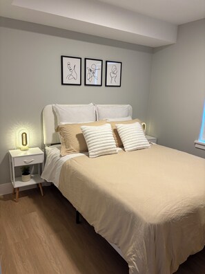1 habitación, tabla de planchar con plancha, wifi y ropa de cama 
