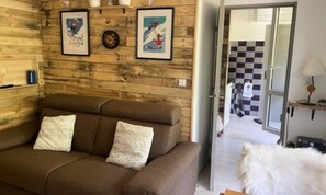 Living area - Apartment in Pra-loup Near Molanes Lift (Uvernet-Fours)