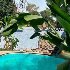 Alberca al aire libre 