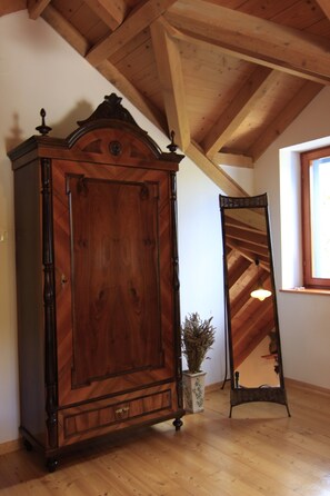 Villa | 3 habitaciones, tabla de planchar con plancha y ropa de cama