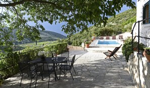 Villa | Outdoor dining - Villa Dol-three Bedroom Villa With Pool (Postira)