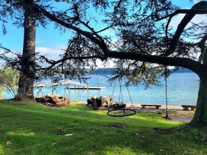 Property grounds - Beachfront cabin, dock, water views (Bremerton)
