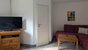 TV - Fox den in the holiday home at the Holzecke (Schnelldorf)