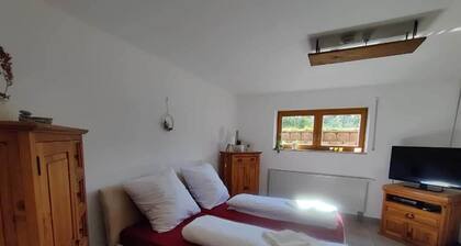 Fox den in the holiday home at the Holzecke