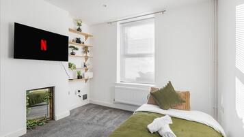 3 soverom, internettilgang og sengetøy