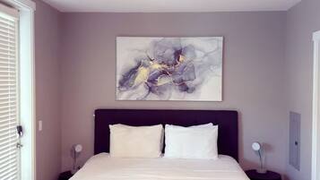 1 chambre, fer et planche à repasser, Wi-Fi, draps fournis