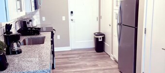 Chic Studio apartment with fitness room in amazing Birmingham