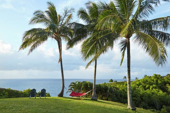 Vue depuis l’hébergement