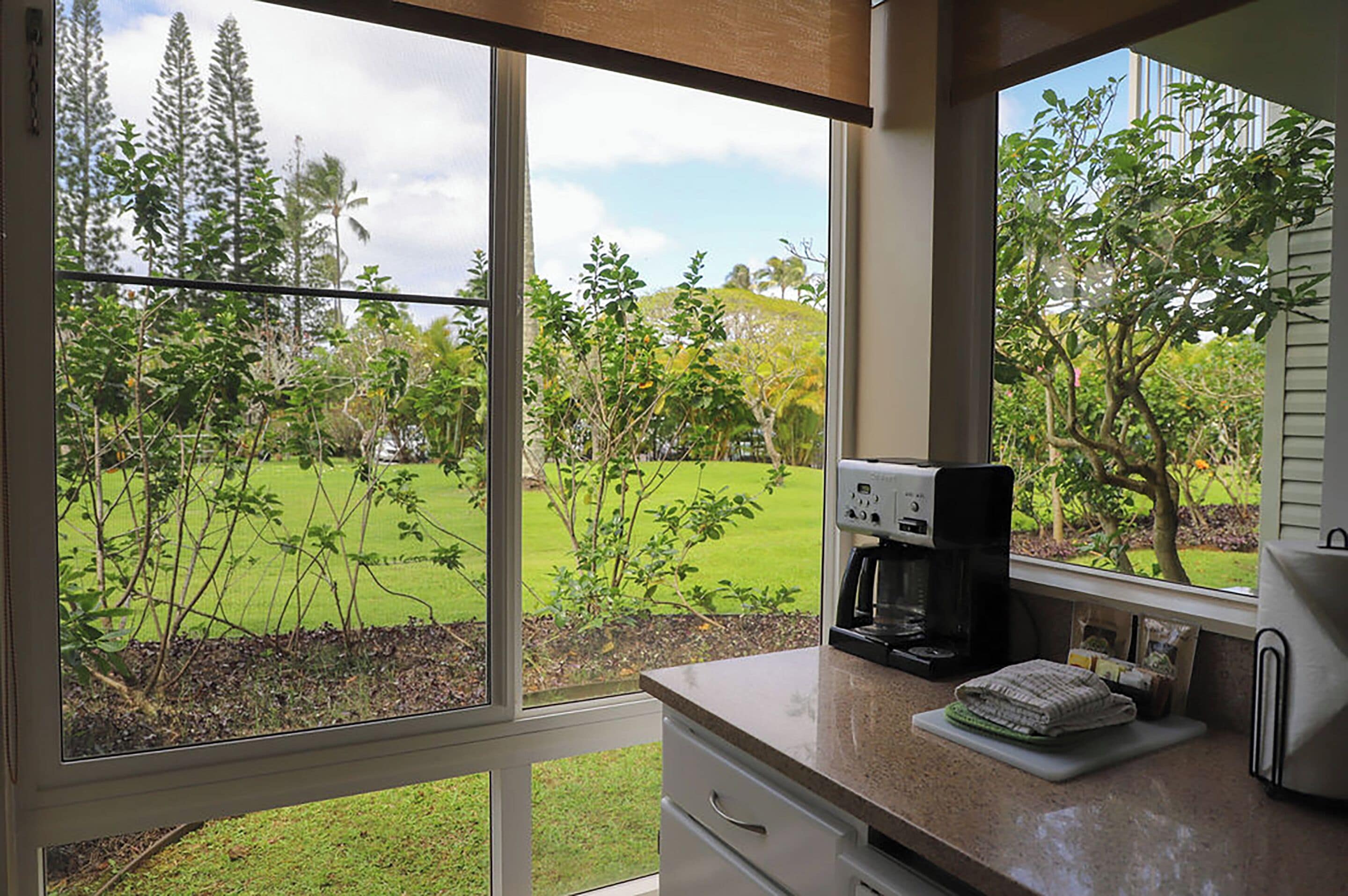 Family Suite, 1 King Bed with Sofa bed, Non Smoking, Patio | Private kitchen | Full-size fridge, microwave, oven, stovetop