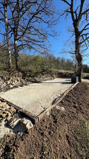 Enceinte de l’hébergement