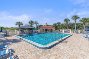 Condo, Multiple Beds (Bouchelle Island 102) | Pool | A heated pool