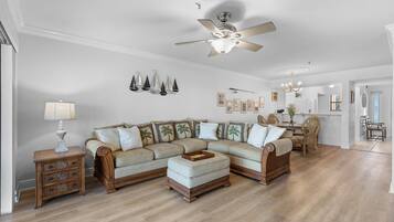 Condo, Multiple Beds (Bouchelle Island 102) | Living area