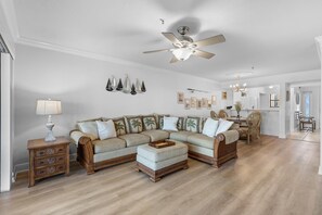 Condo, Multiple Beds (Bouchelle Island 102) | Living area