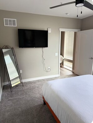 1 makuuhuone, silitysrauta/-lauta, Wi-Fi, vuodevaatteet