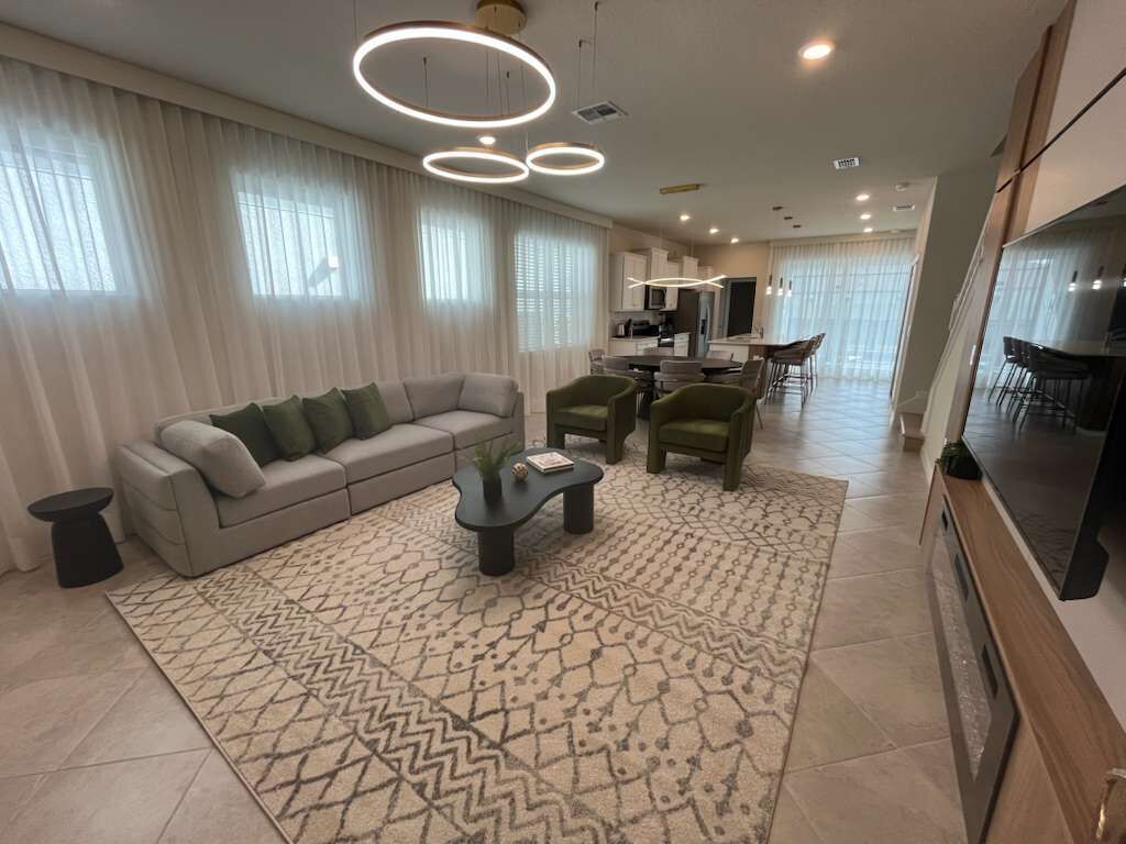 Área de sala de estar