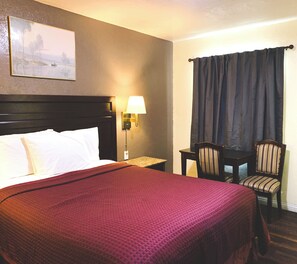 基本單人房, 1 張加大雙人床, 無障礙, 非吸煙房 | 書桌、筆電工作空間、免費無線上網