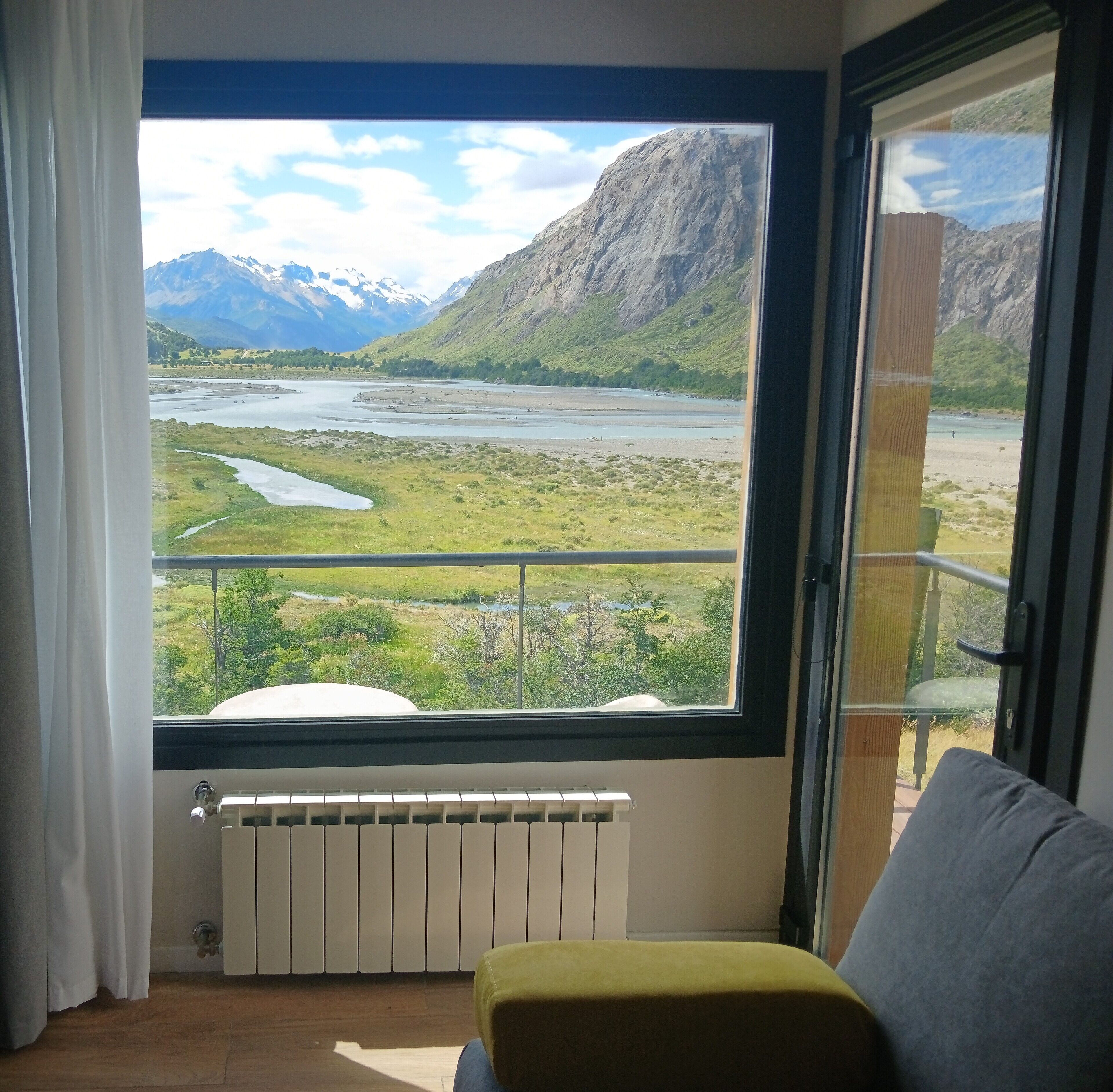 Dobbeltrom – premium, fjellutsikt | Oppholdsområde