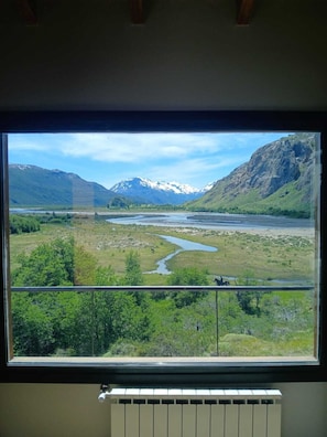 Uitzicht vanuit accommodatie