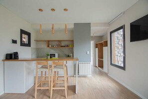 Appartement Deluxe, vue montagne | Coin séjour