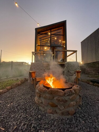 Cozy cabin in Cambará do Sul, located between the city and the countryside.