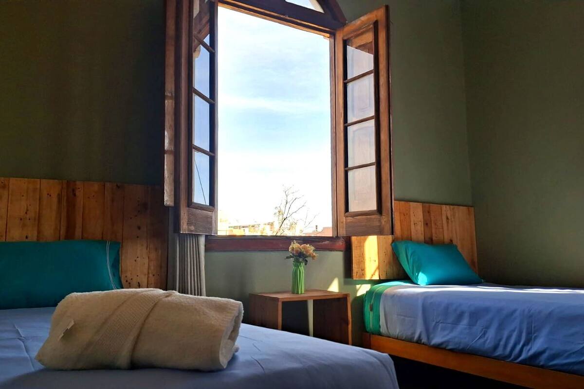 Værelse med 2 enkeltsenge | Gratis Wi-Fi