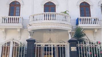 Façade de l’hébergement