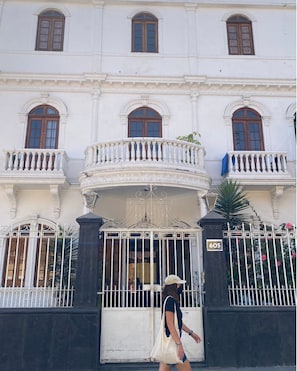 Façade de l’hébergement