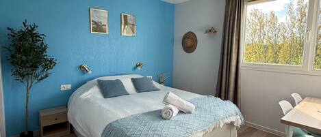 1 soverom, strykejern/-brett, wi-fi og sengetøy