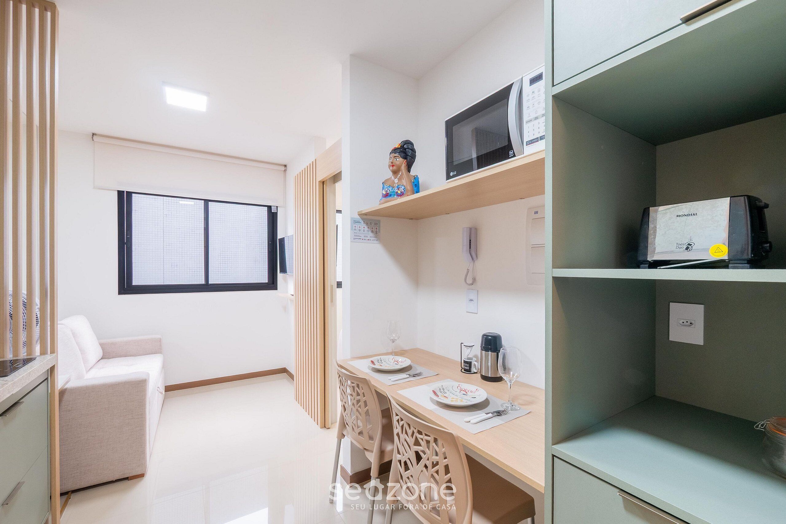 Apartamento básico | Parte interna