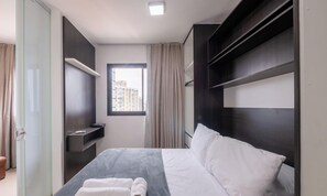 Basic-Apartment | 1 Schlafzimmer, kostenloses WLAN