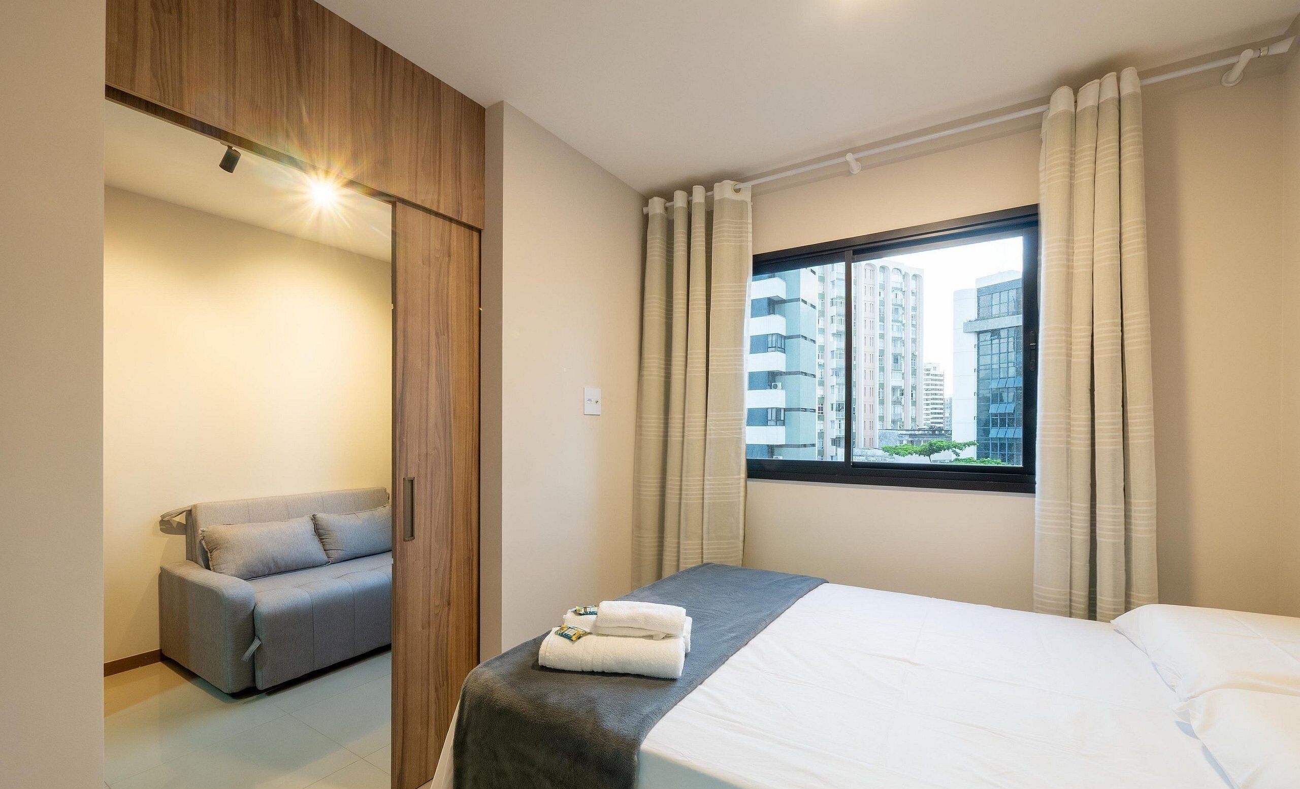 Basic-Apartment | 1 Schlafzimmer, kostenloses WLAN