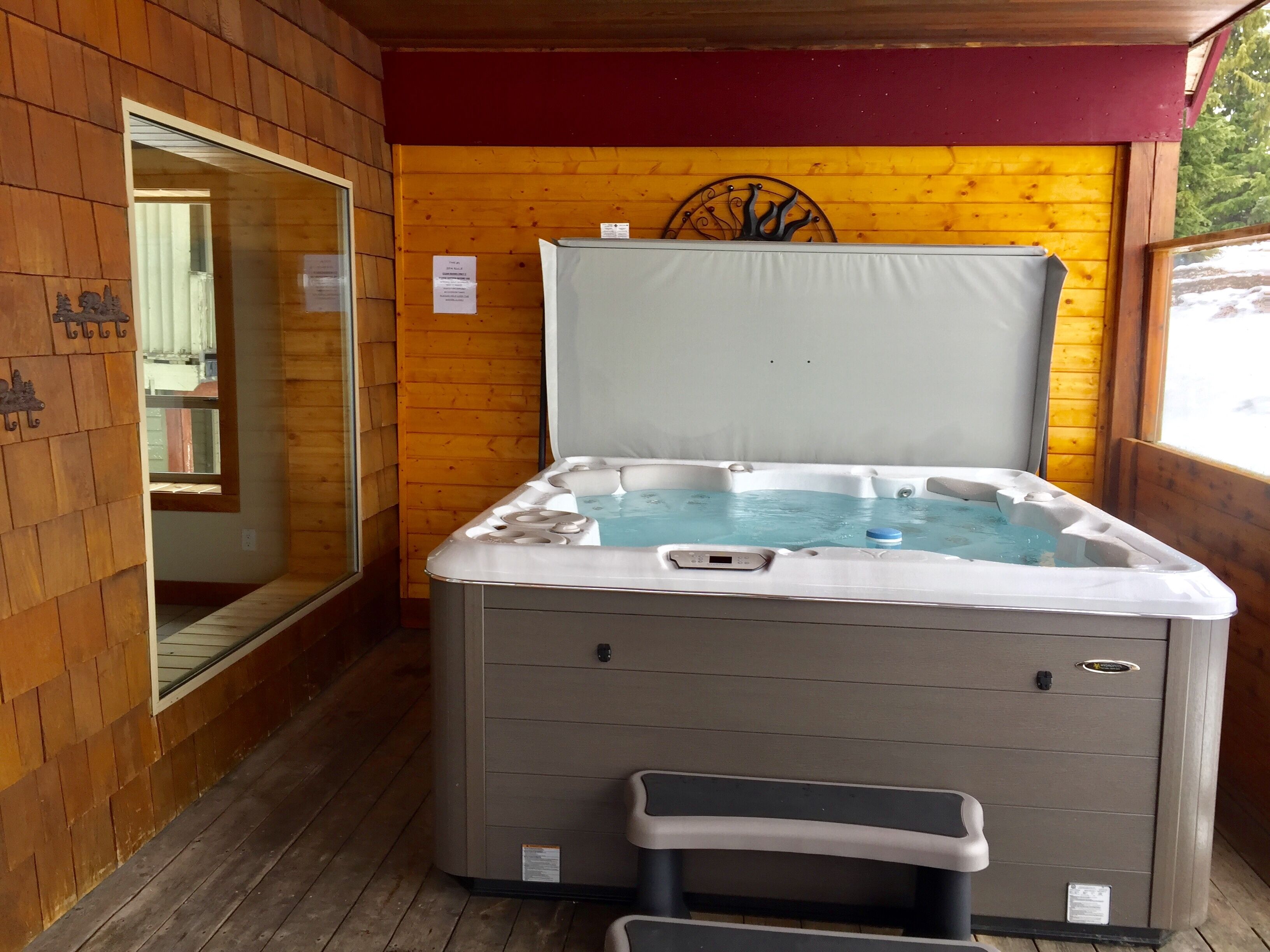 Bain à remous intérieur