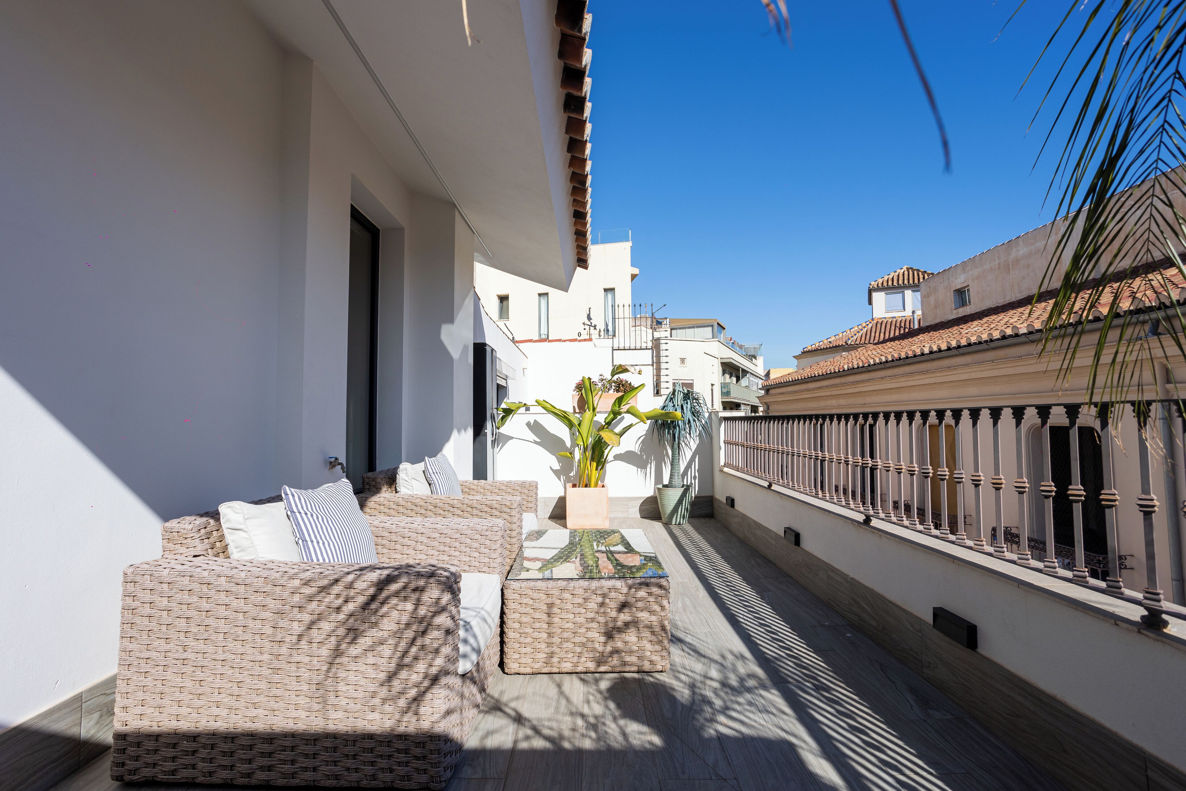 Appartement Panoramique, vue ville | Terrasse/Patio