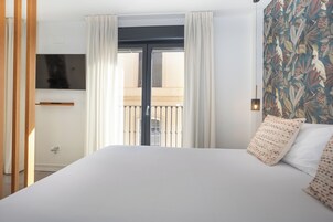 Estudio Deluxe, balcón, vistas a la ciudad | Wifi gratis