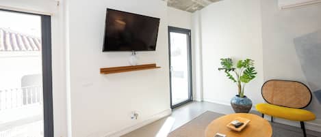 Appartement Panoramique, vue ville | Coin séjour