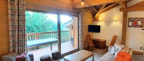 Una televisión, libros