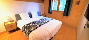 2 bedrooms, free WiFi, bed sheets - Apartment, chalet style, close to ski lifts, terrace and garage (Les Houches)