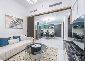 Room - Stayshort - 1BR in Arjan Sleeps 2 With City Views (Dubai)