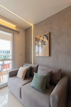 Living area - Nook Studio 02.209 • Next Shop. Maya • Pisc + Parking Space (Guarulhos)
