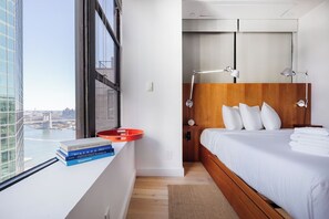 1 slaapkamer, een strijkplank/strijkijzer, gratis wifi, beddengoed