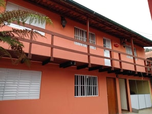 Overnatningsstedets facade