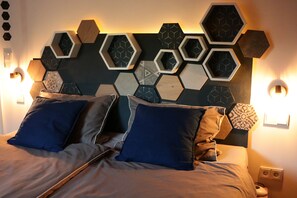 1 bedroom, iron/ironing board, Internet, bed sheets - Vacation apartment - living with pleasure (Großheirath)