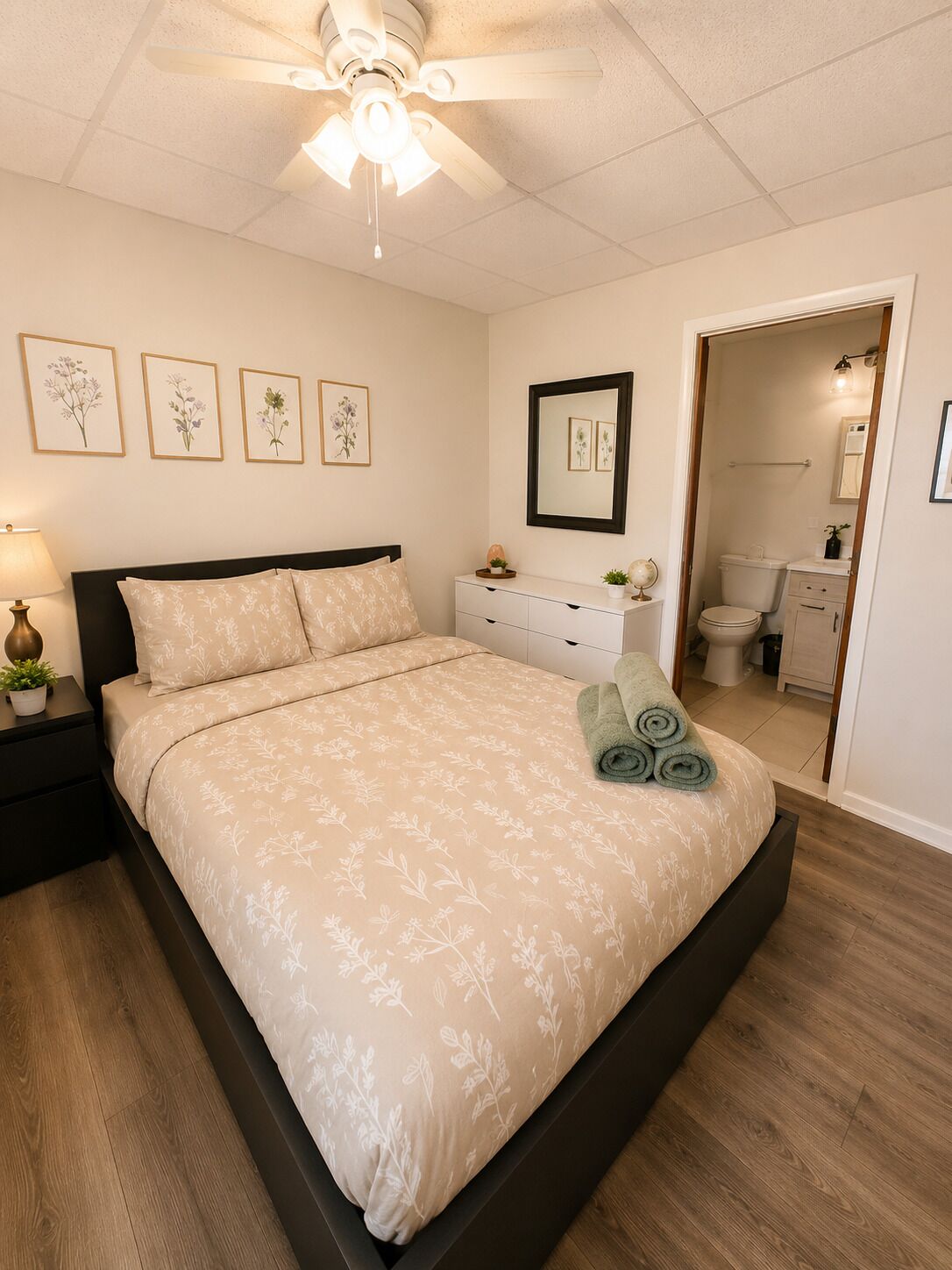 1 bedroom, iron/ironing board, WiFi, bed sheets