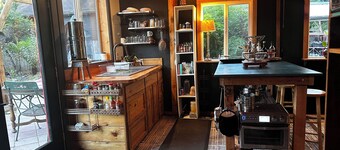 Barn Sanctuary with Outdoor BathTub Fruit Trees Dog Paradise