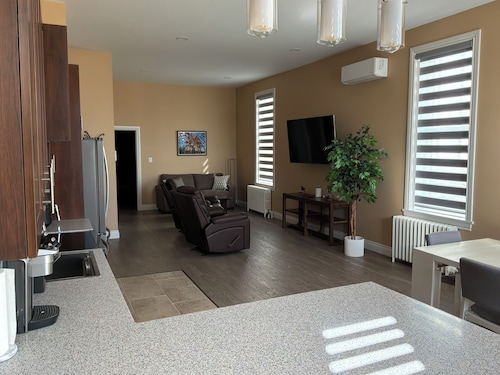 This newunique place as style with beautiful high ceilings, open space.