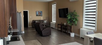 This newunique place as style with beautiful high ceilings, open space.